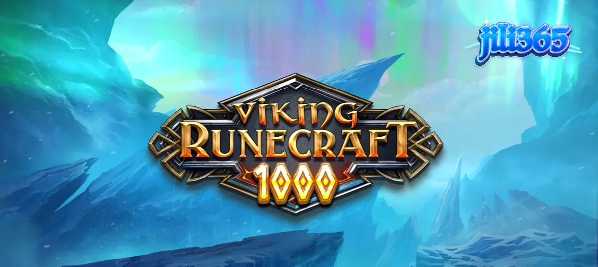 Viking Runecraft 1000 slot grid na may mga simbolo ng Norse gods.